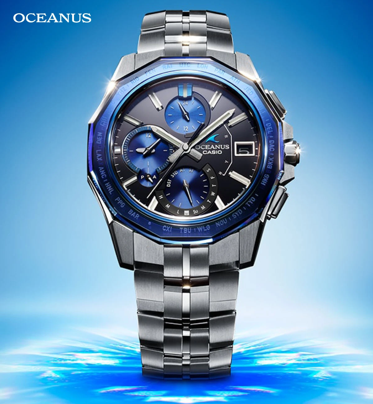 青の革新！世界電波時計「CASIO OCEANUS（カシオオシアナス）」 | 山城 ...