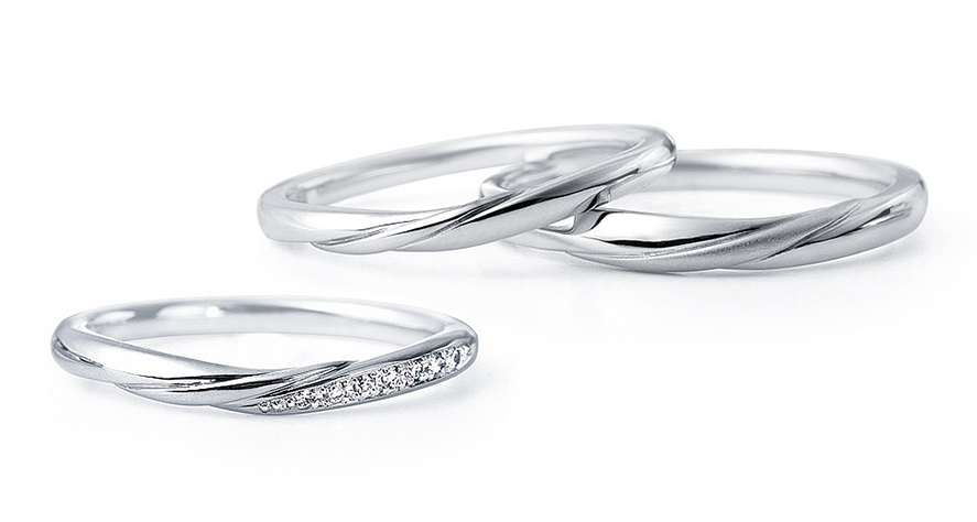 ブライダルリング　マリッジリング　結婚指輪ルシエ　Ripple リップル