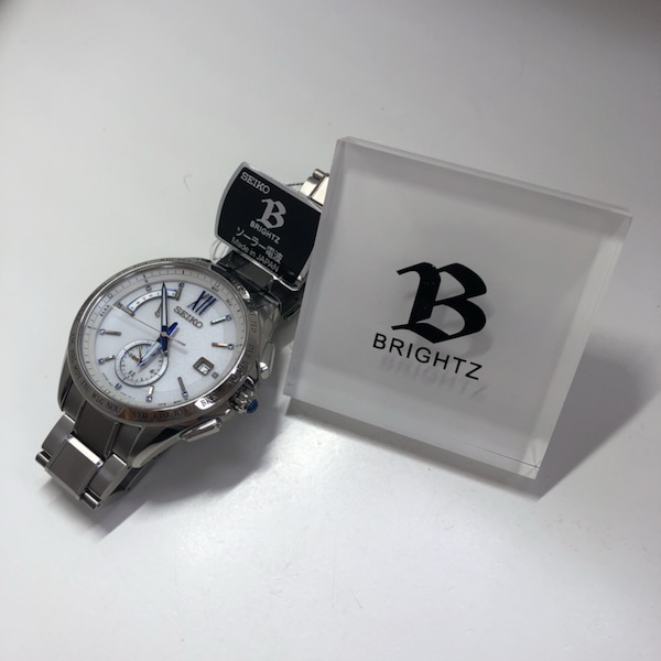 腕時計　セイコーブライツ　エターナルブルー