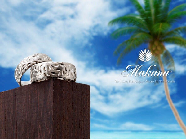 MAKANA　マリッジリング　ハワイアンジュエリー
