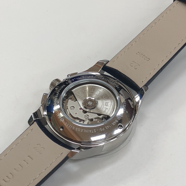 腕時計　ハミルトン　ジャズマスター 　MAESTRO AUTO CHRONOの裏ブタ側