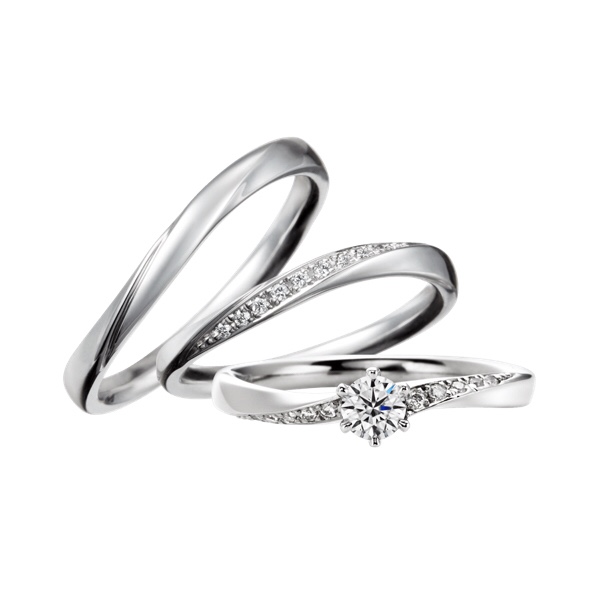 マリアージュ　結婚指輪　セットリング