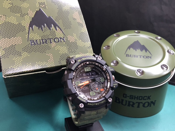 腕時計　G-SHOCK　マッドマスター　バートン　コラボモデル