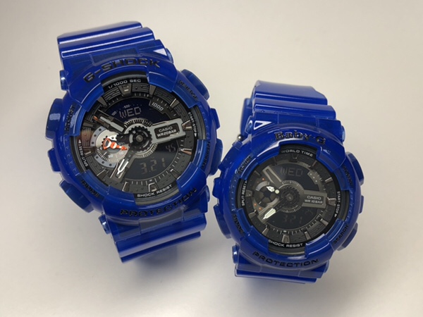 gshock スケルトンブルー