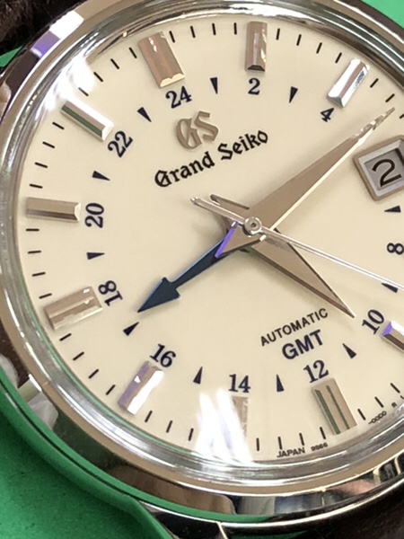 腕時計　グランドセイコーSBGM221　文字盤　グランドセイコー  メカニカル  3days  GMT付き