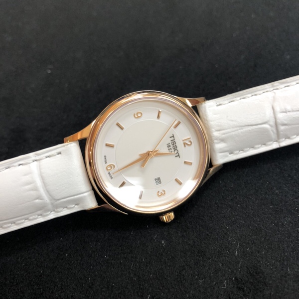 腕時計　tissot　k18 シリーズ rose dream lady 18k gold t9142104601700