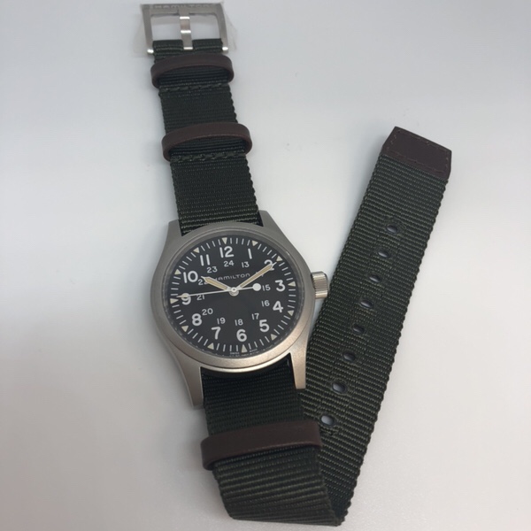 腕時計　ハミルトンカーキフィールドメカニカルH69 429 931natoモデル