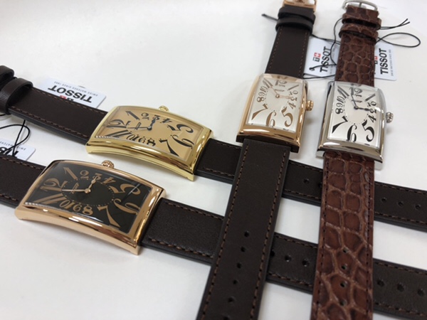 腕時計 TISSOT ヘリテージ バナナ センテナリーエディション バナナウオッチ