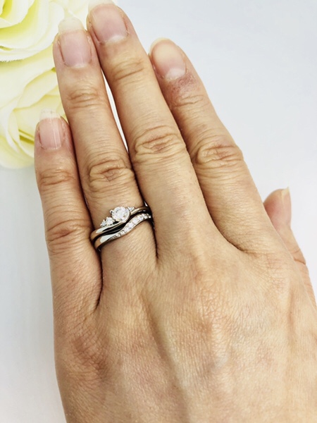 結婚指輪　婚約指輪　Mariage  Cherie　マリアージュシェリール