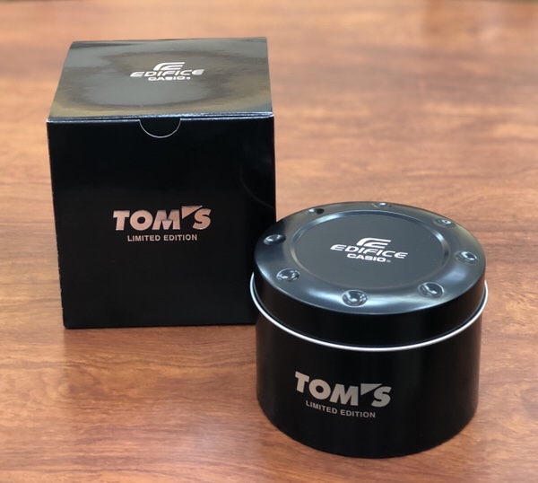 腕時計用の専用box 　カシオエディフィスEQS-900TMS-1AJR　tom's limited edition