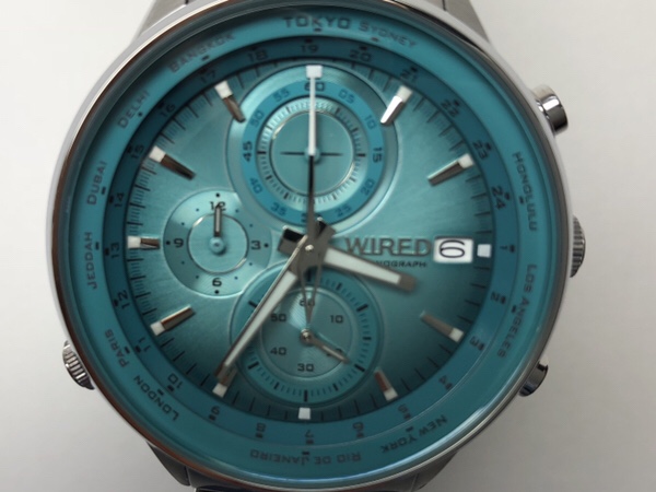 セイコー腕時計　wired ワイアード　AGAW451 WIRED TOKYO SORA