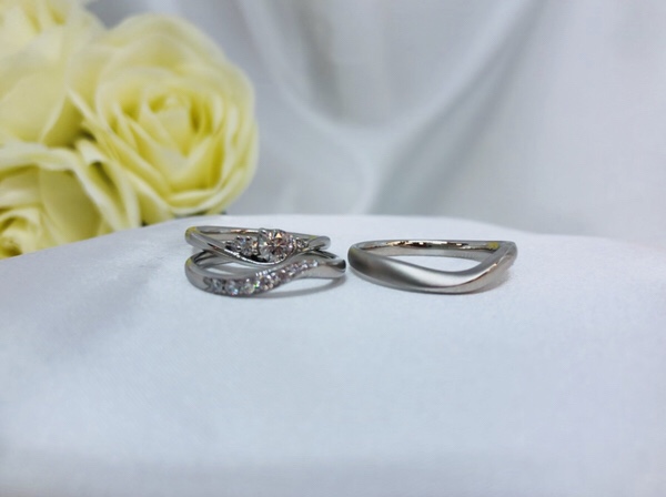 結婚指輪　婚約指輪　Mariage cherir　マリアージュ　シェリール