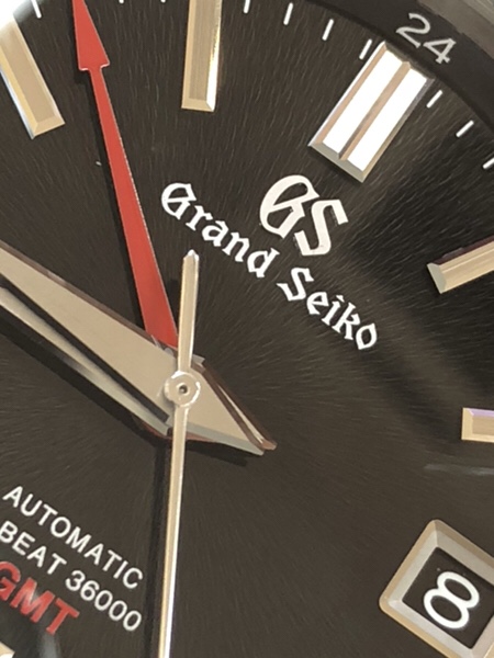 腕時計　グランドセイコー SBGJ203 マスターショップ限定モデル  GMT  メカニカルの文字盤側