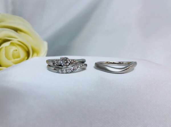 結婚指輪　婚約指輪　Mariage  Cherir　マリアージュ　シェリール
