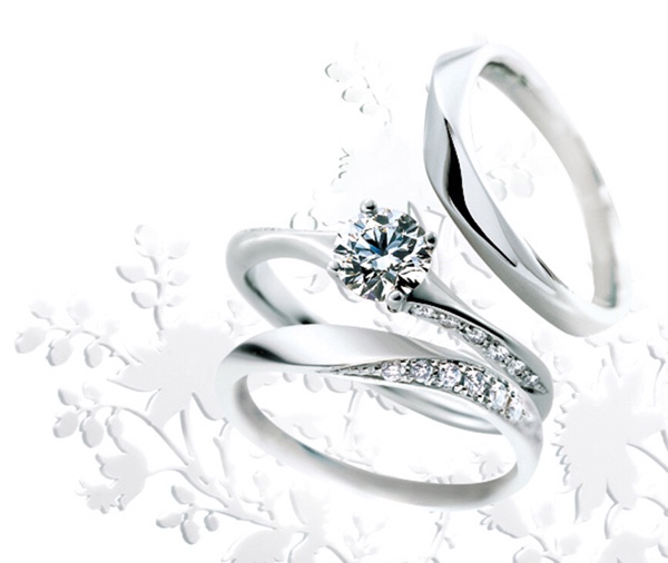 婚約指輪　結婚指輪　Cafe Ring　Noel Blanc