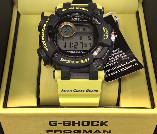 腕時計　カシオ　G-SHOCK FROGMAN GWF-D1000JCG-9JR