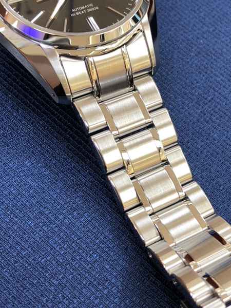 腕時計　グランドセイコーSBGH205  マスターショップ限定モデル  メカニカルハイビート  岩手山パターンベルト側