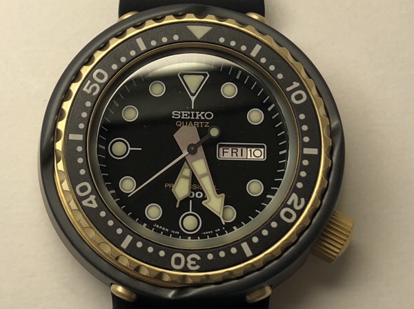 腕時計　「セイコー マリーンマスター」1978クォーツダイバーズ復刻デザインSBBN040