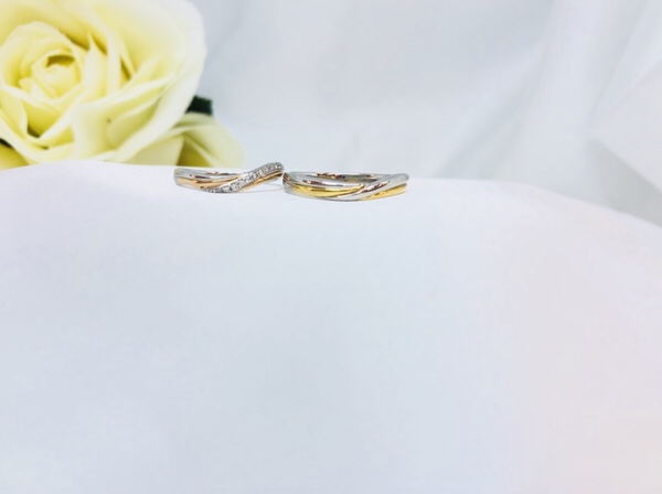ブライダルリング　結婚指輪　Quand de Mariageクワンドゥマリアージュ La terre ラテ-ル