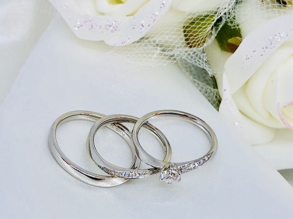 ブライダルリング 結婚指輪と婚約指輪Quand de  MariageのToujours ensembleトゥジュール アンサンブル
