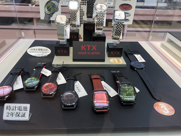腕時計 ケンテックス KTX のBubble super slim（バブル・スーパー・スリム）のシリーズ
