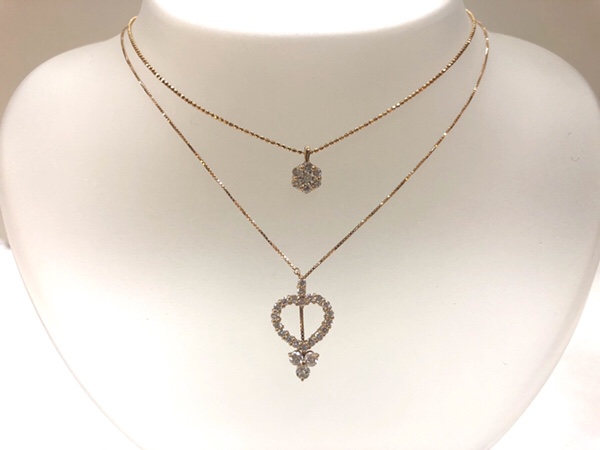 ファッションネックレス18KPG