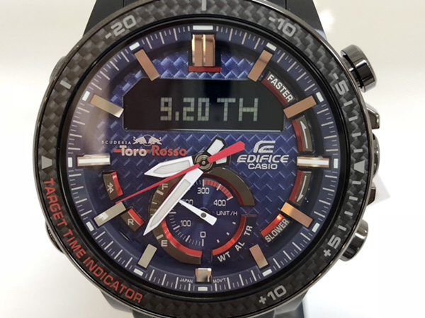 カシオ　EDIFICE ECB-800TR-2AJR　スクーデリア・トロ・ロッソ リミテッドエディション
