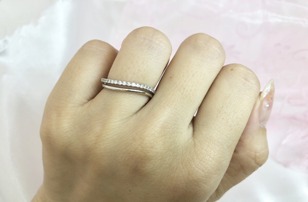 ブライダルリング　結婚指輪　Une Mariage のスピレ