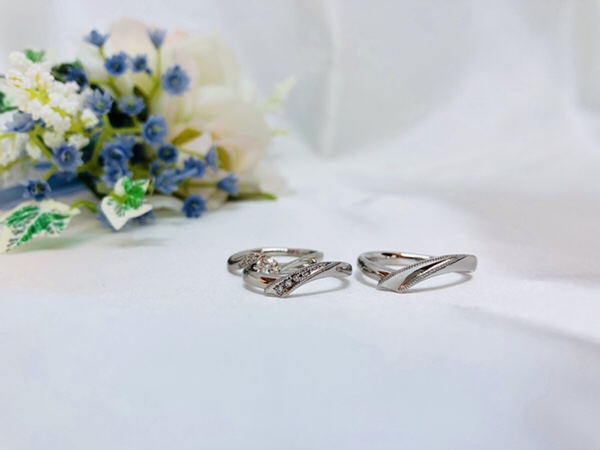 ブライダルリング　婚約指輪と結婚指輪　山城時計店オリジナルブランドのAvantageトリビュート