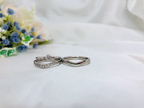 ブライダルリング　婚約指輪と結婚指輪　山城時計店オリジナルブランドのAvantage