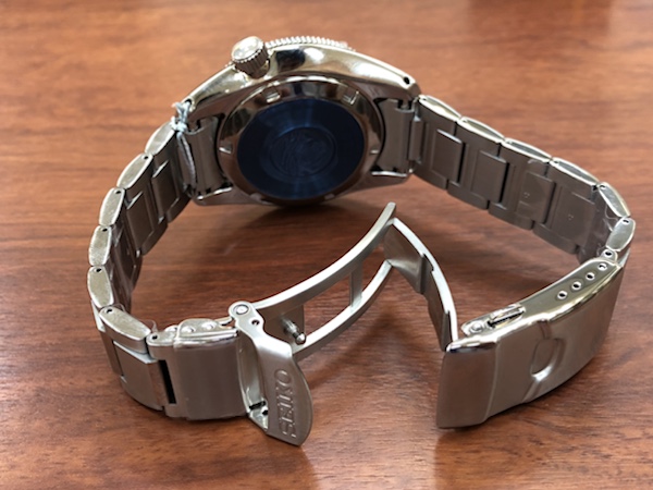 腕時計　SEIKO プロスペックス SBDC065の裏蓋側