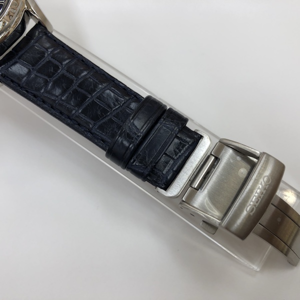 腕時計　セイコープレザージュSARW039 七宝ダイヤル数量限定モデルのベルト側