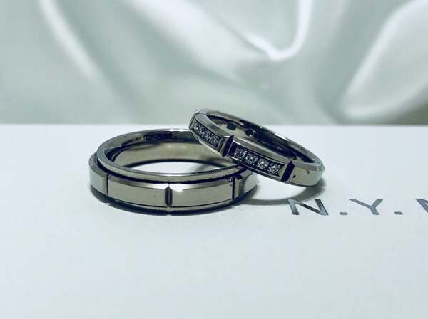 ブライダルリング　結婚指輪　N.Y. N IWAK A