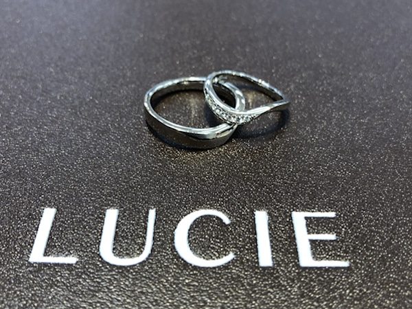 ブライダルリング　結婚指輪 lucie ルシエ Ｄew ディウ しずく