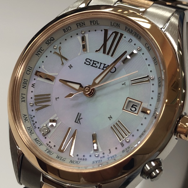 腕時計　セイコールキア　レディーダイヤシリーズ SSQV040