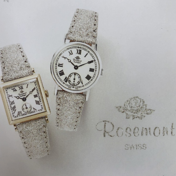 女性用腕時計　ロゼモン　rosemont 