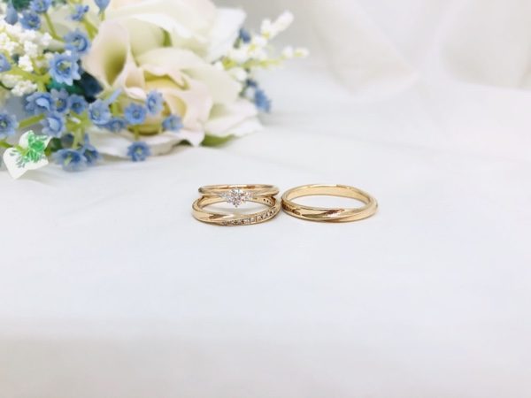 ブライダルリング　婚約指輪と結婚指輪　エンゲージリングとマリッジリング　山城時計店オリジナルブランドのAvantage