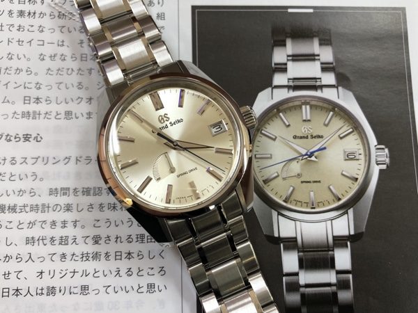 腕時計　グランドセイコー マスターショップ限定モデル SBGA373 スプリングドライブ