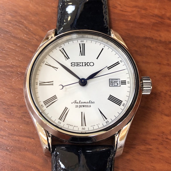 腕時計　SEIKO PRESAGE(プレザージュ)　琺瑯(ほうろう)ダイヤル　SARX019