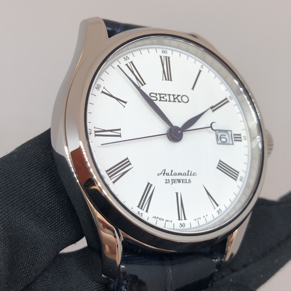 腕時計　SEIKO PRESAGE(プレザージュ)　琺瑯(ほうろう)ダイヤル　SARX019