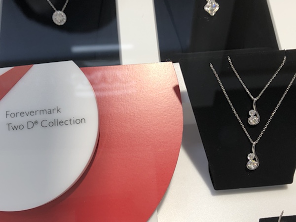 ブライダルブランド　FOREVERMARK Two D collection　ネックレス　