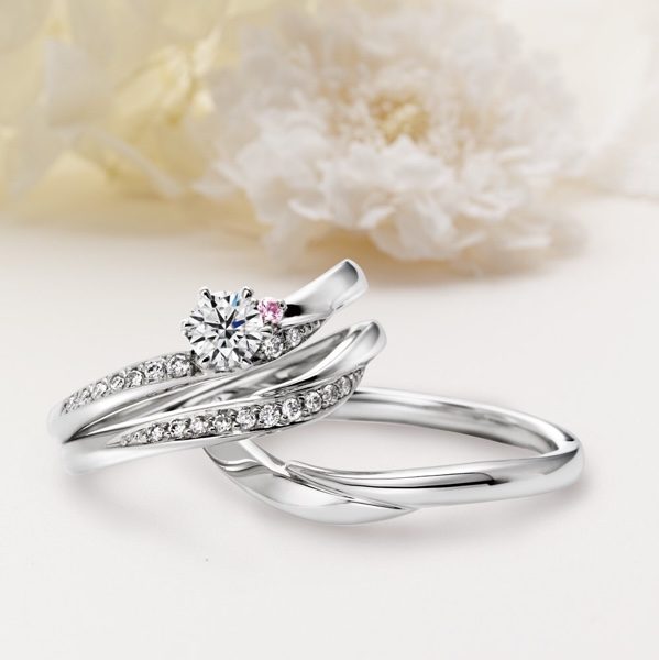 ブライダルリング　婚約指輪　結婚指輪　エンゲージリング　マリッジリング　Quand de Mariage　クワンドゥマリアージュ　Ailes（エール）
