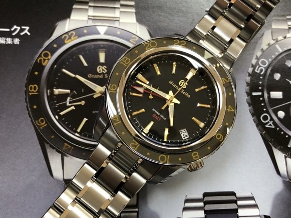 腕時計　グランドセイコー マスターショップ限定モデル SBGE215 スプリングドライブ GMT　沖縄の時計店