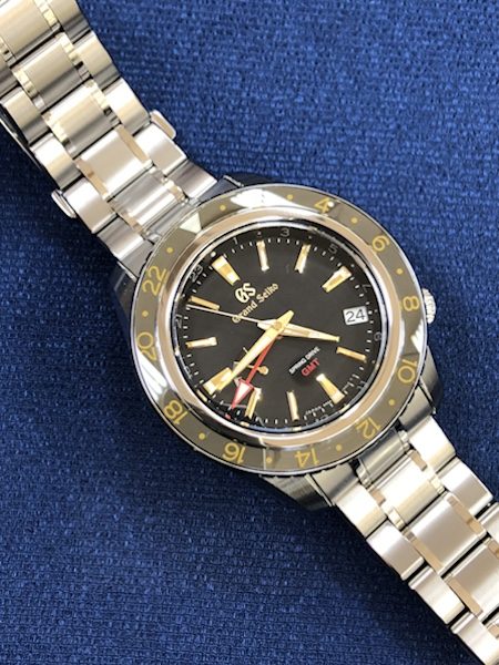 腕時計　グランドセイコー マスターショップ限定モデル SBGE215 スプリングドライブ GMT