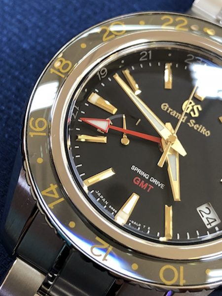 腕時計　グランドセイコー マスターショップ限定モデル SBGE215 スプリングドライブ GMT