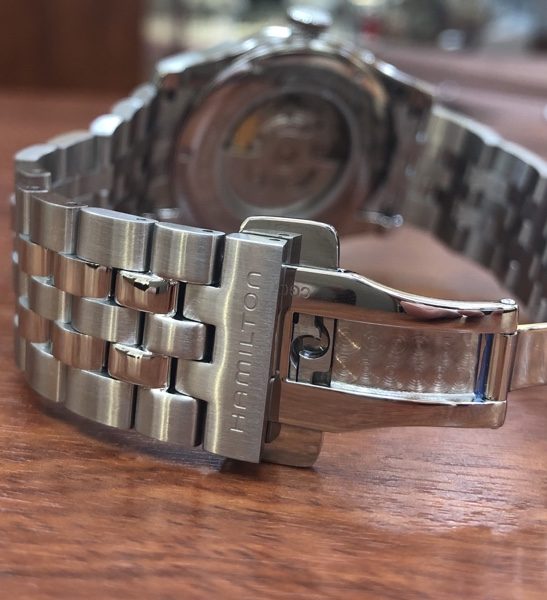 腕時計　HamiltonH42415101　ハミルトンアメリカンクラシックのバックル側