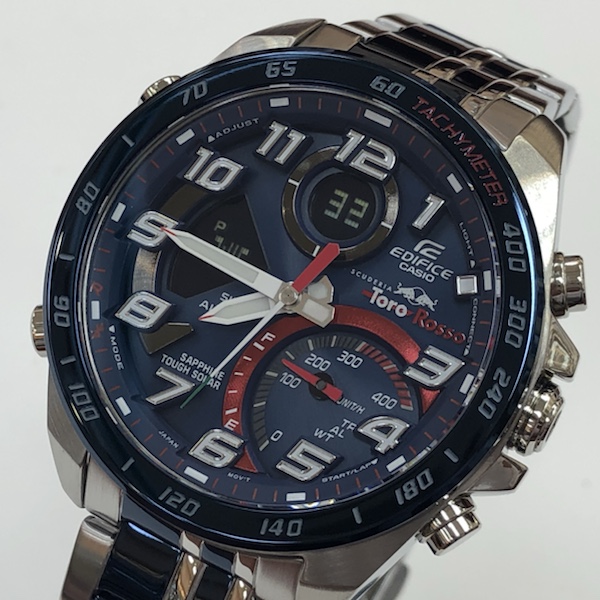 腕時計　カシオエディフィス×トロロッソ　ECB-900TR-2AJR