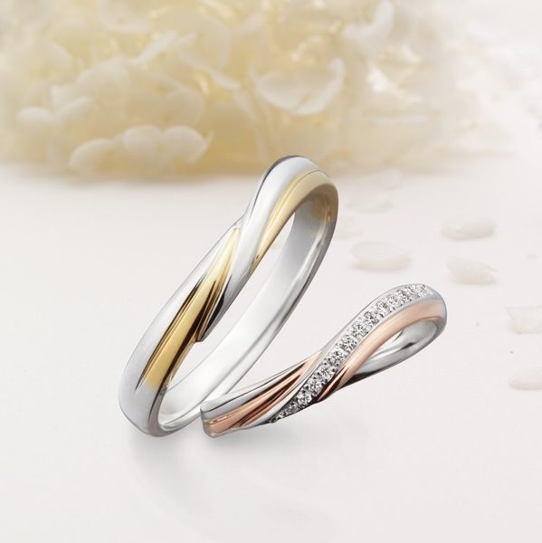 ブライダルリング　結婚指輪　マリッジリング　Quand de Mariage　クワンドゥマリアージュ　La terre　ラテール