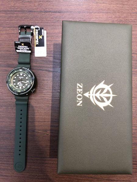 腕時計　セイコーマリーンマスタープロフェッショナルZaku II Limited Edition 世界限定モデル　ＳＢＤＸ０２７