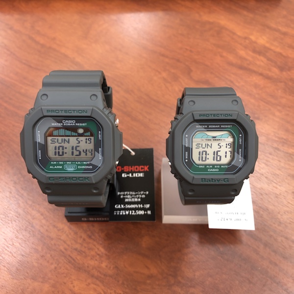 腕時計　G-SHOCK・BABY-Gペアモデル　GLX-5600VH-1JF　BLX-560VH-1JF